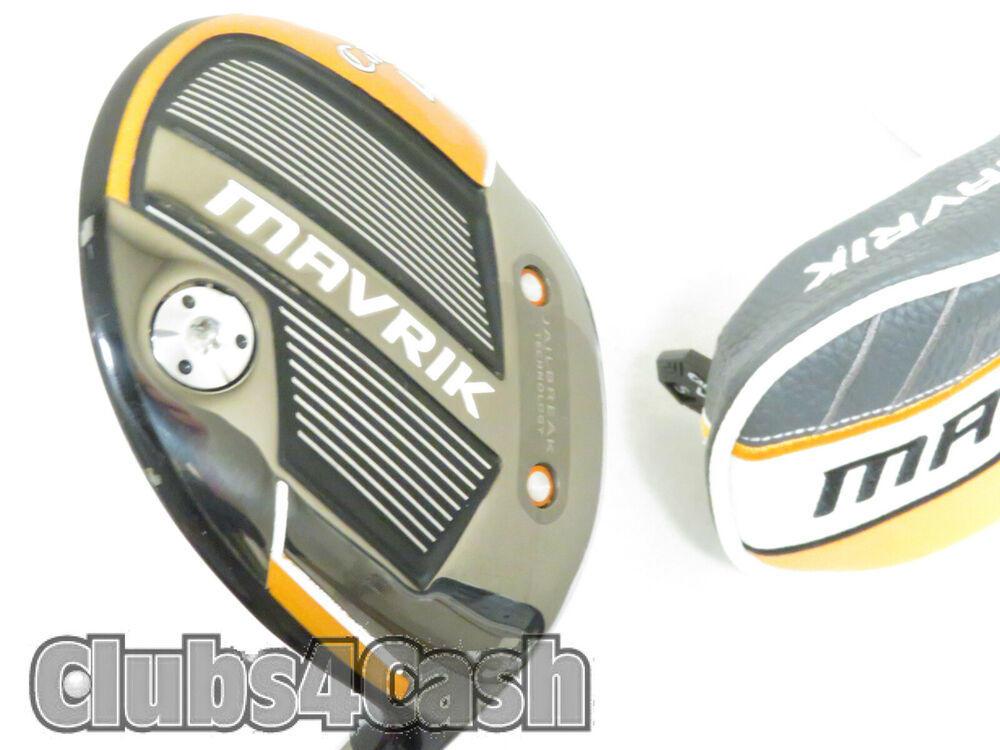 CALLAWAY Mavrik Fairway 18* 5 Wood Even Flow 5.5 Regular +Cover