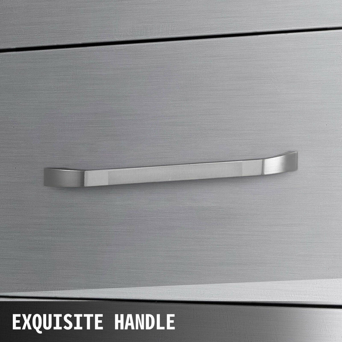 30"X17" Outdoor Kitchen/ BBQ Island Drawer Stainless Steel Triple Storage Drawer