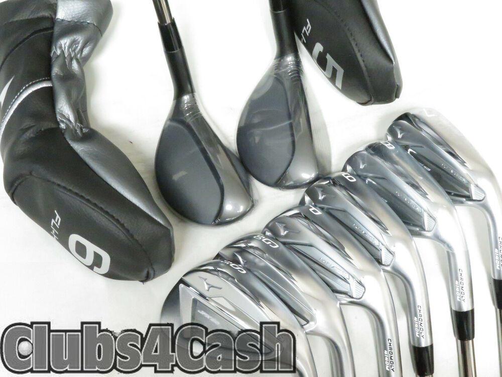 MIZUNO JPX Hot Metal Combo Fli Hi 5H 6H 7-P,G,S Irons Recoil ESX F3 Regular MINT