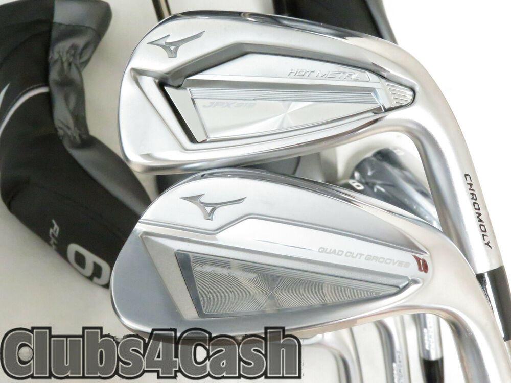 MIZUNO JPX Hot Metal Combo Fli Hi 5H 6H 7-P,G,S Irons Recoil ESX F3 Regular MINT