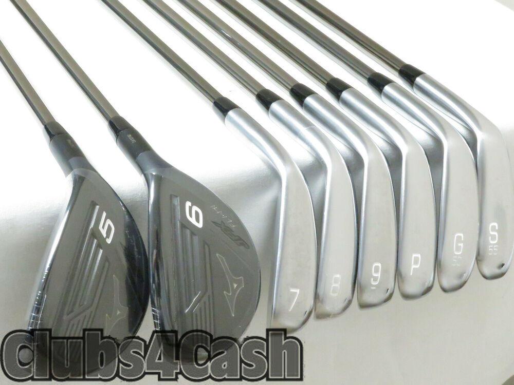 MIZUNO JPX Hot Metal Combo Fli Hi 5H 6H 7-P,G,S Irons Recoil ESX F3 Regular MINT