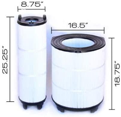 Sta-Rite 170146 System 3 Mod 50-90 GPH Flow Rate 400 Square Feet Media Swimming Pool Cartridge Filter