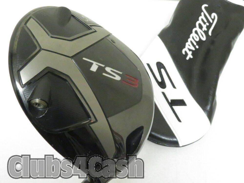TITLEIST TS3 Driver 8.5* HZRDUS SMOKE 6.5 X-Flex +Cover
