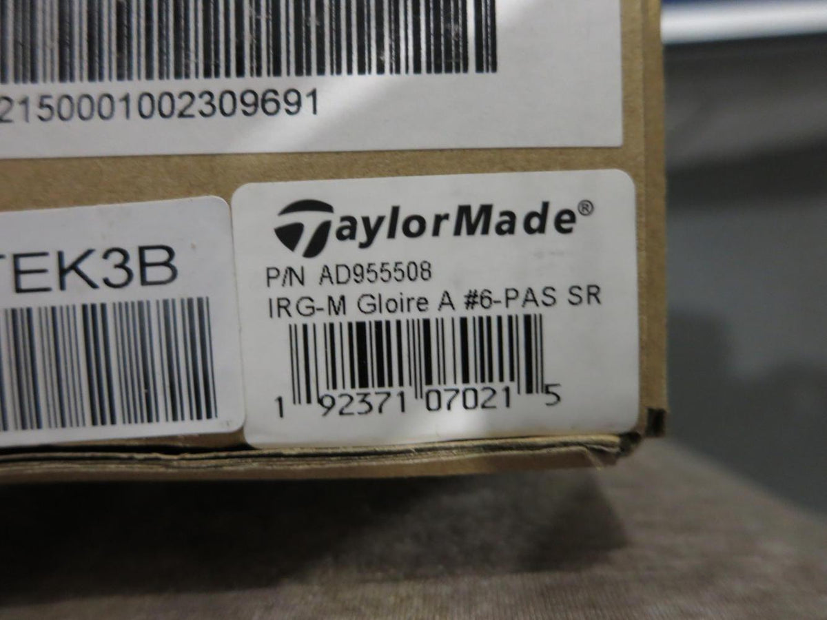 TaylorMade 2020 M Gloire Iron Set - 6-PW, AW, SW - Stiff Regular Graphite - NEW