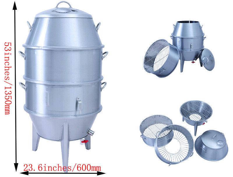 New Charcoal Roast Duck Oven Roasting Kitchen Cooker Peking Crispy Duck Oven SS