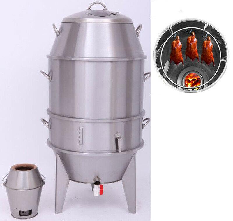New Charcoal Roast Duck Oven Roasting Kitchen Cooker Peking Crispy Duck Oven SS