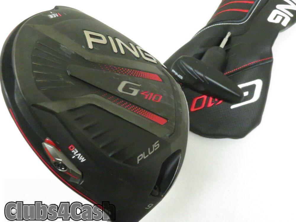 PING G410 Plus Driver 9* Alta CB 55 Stiff Flex w/Cover & Tool