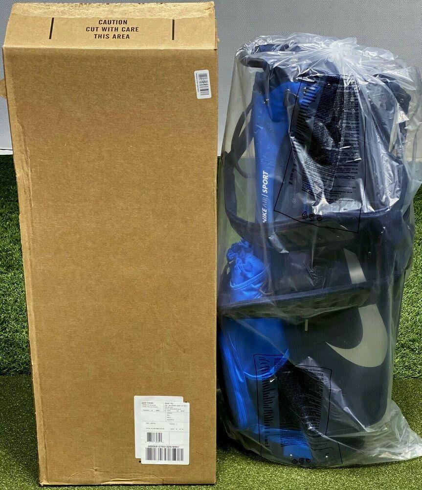 2020 Air Sport Stand Carry Golf Bag Navy/Blue 6-Way Divider NEW #82387