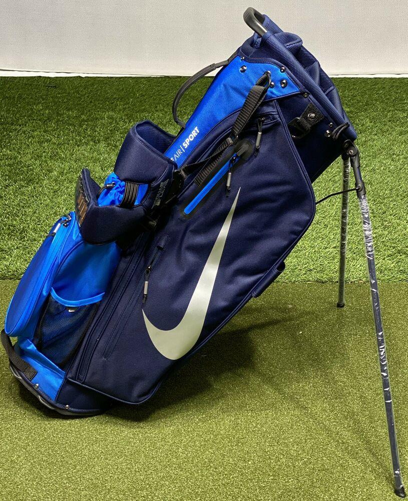 2020 Air Sport Stand Carry Golf Bag Navy/Blue 6-Way Divider NEW #82387