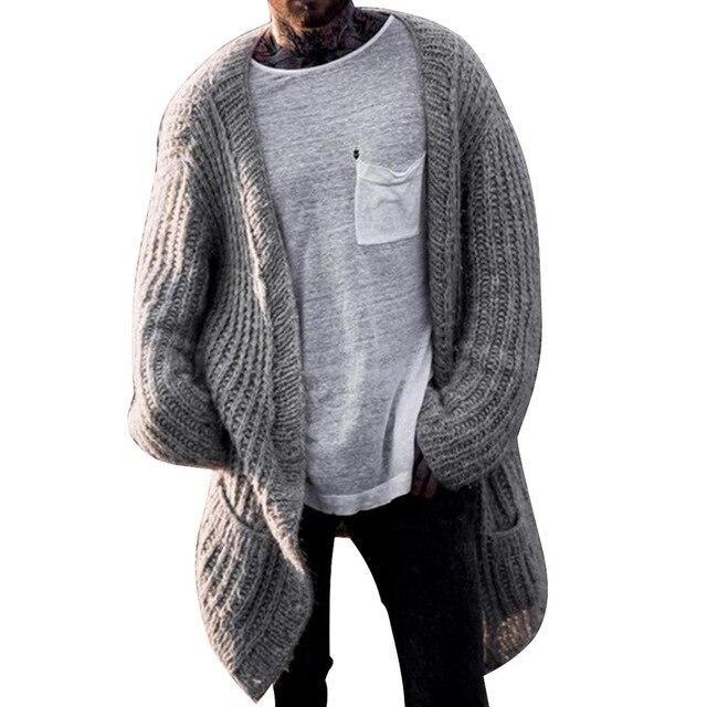 New Arrival Men Autumn Sweater Fashion Pattern Design Korean Style Long Sleeve