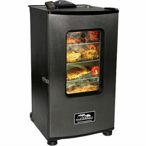 Electric Smoker with Window Ovens BBQs grills Appliances Home Garden Camping