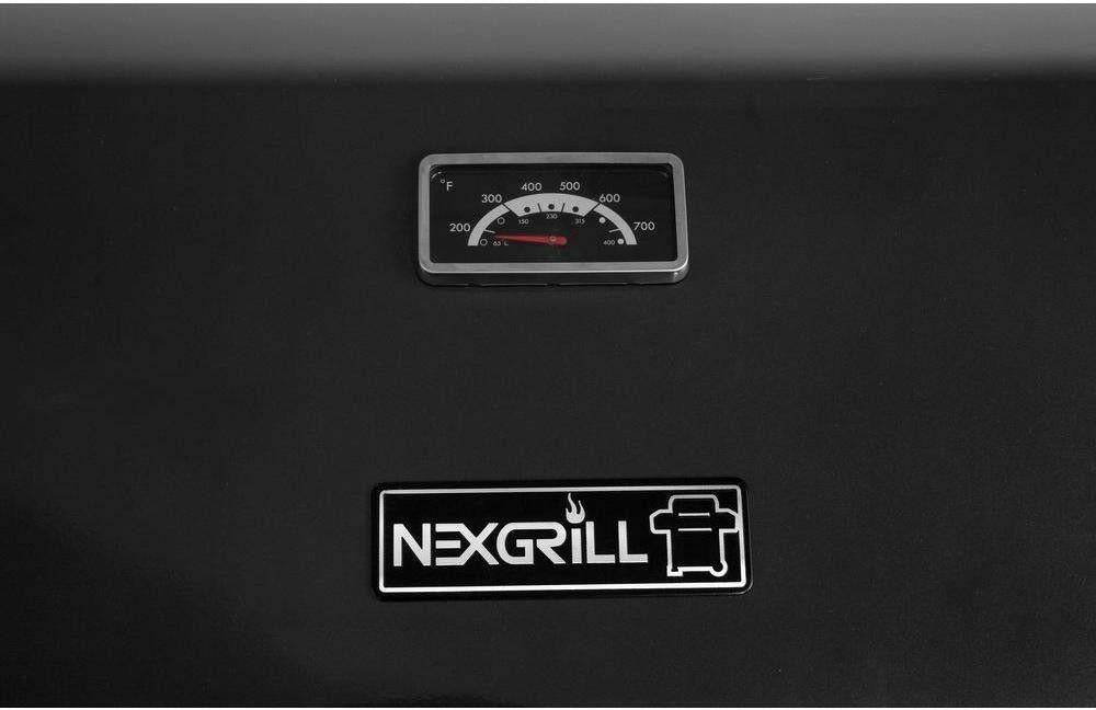 Propane Gas BBQ Barbecue Grill Side Sear 6-Burner Rotisserie Kit Nexgrill Deluxe