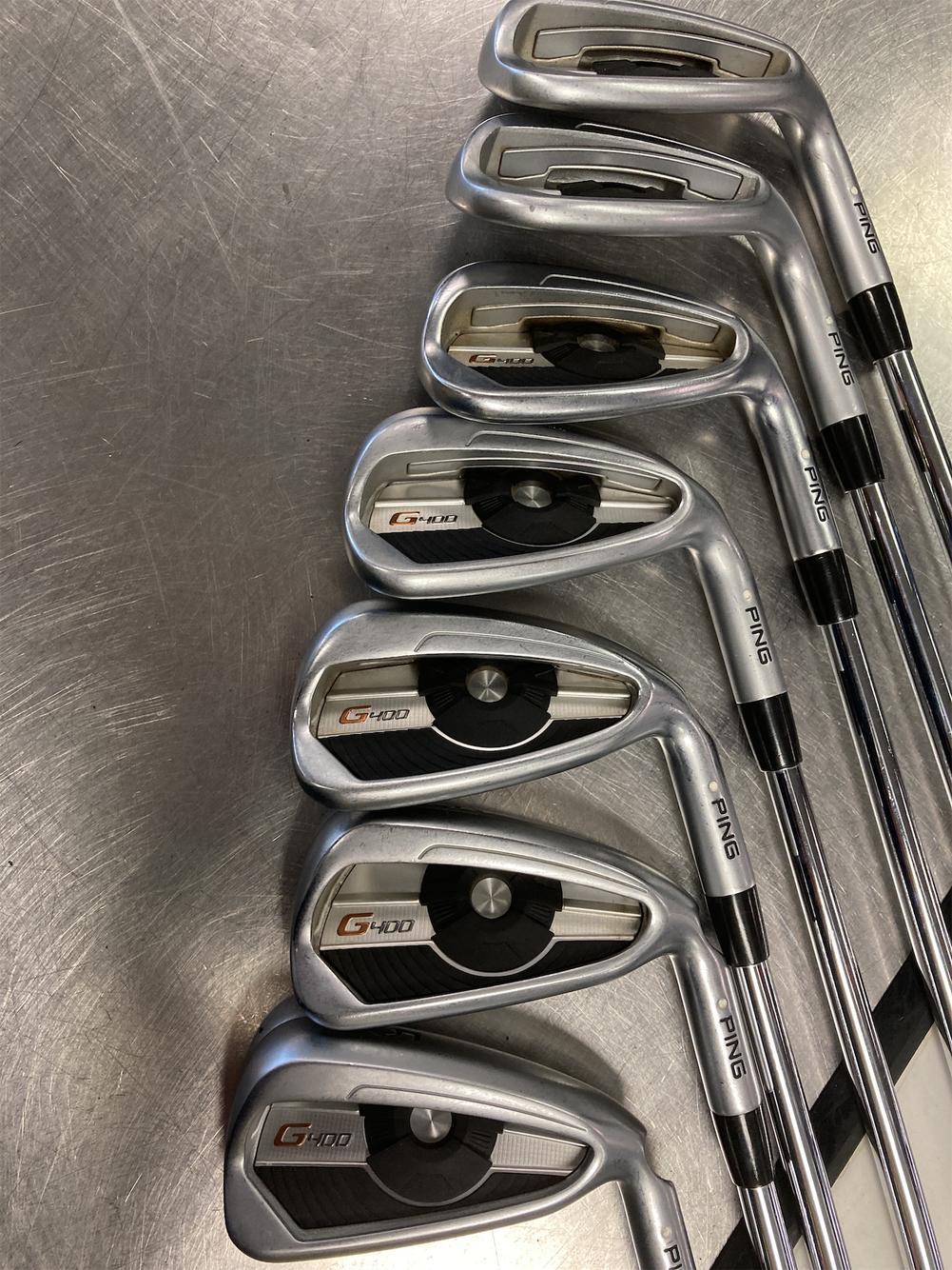 Men's Right Handed G400 Regular Flex Steel Shaft Iron Set