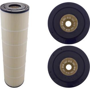 Cartridge, 100sqft, 3"ot, 3"ob, 7", 25-1/2", PB, 4pk