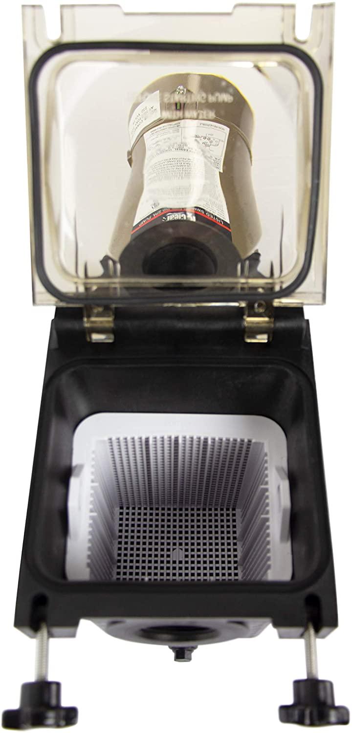 Rx Clear Ultimate Niagara 1 1/2 HP Pool Pump for Inground Swimming Pools | 56 Frame | 115/230 Volt | 12.5/6.2 Amps | Corrosion Proof | Large See-Through Strainer Cover