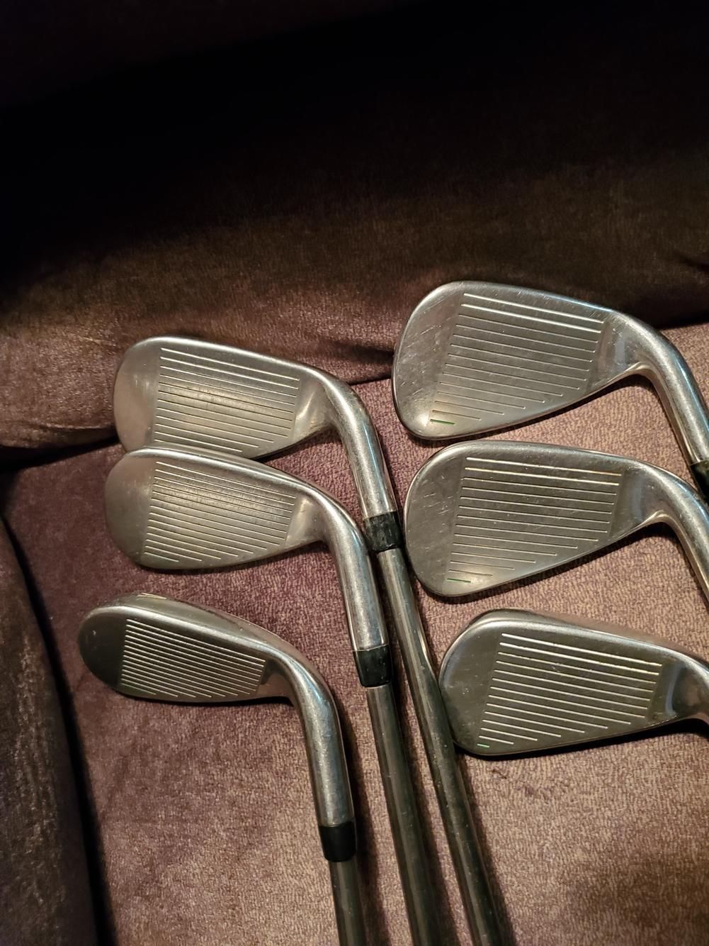 Used Men's Callaway Left Hand XR Iron Set Regular Flex Graphite Shaft