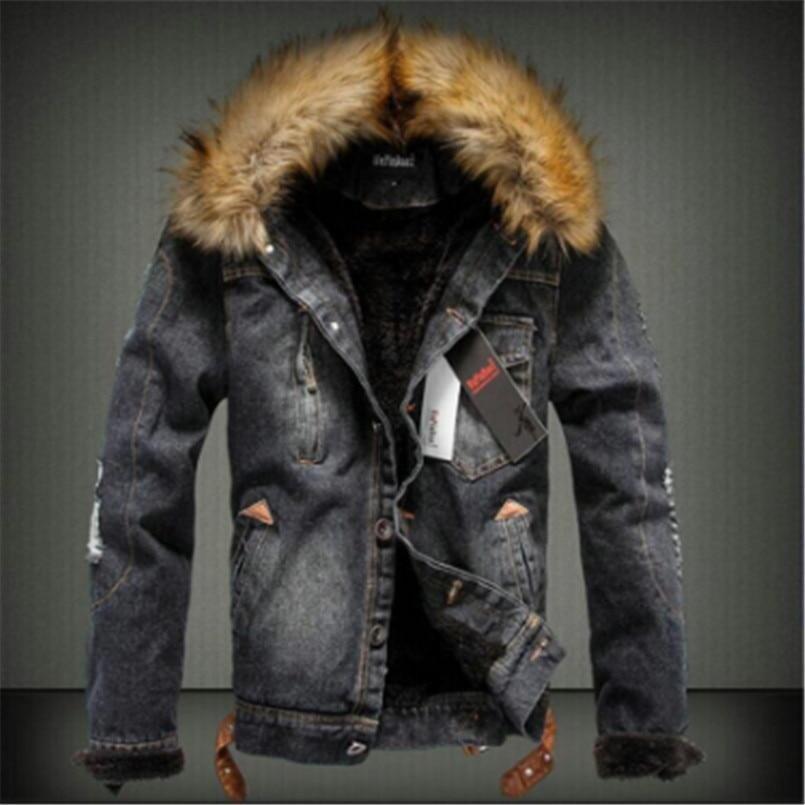 New Fashion Men's Denim Jeans Jacket Coats