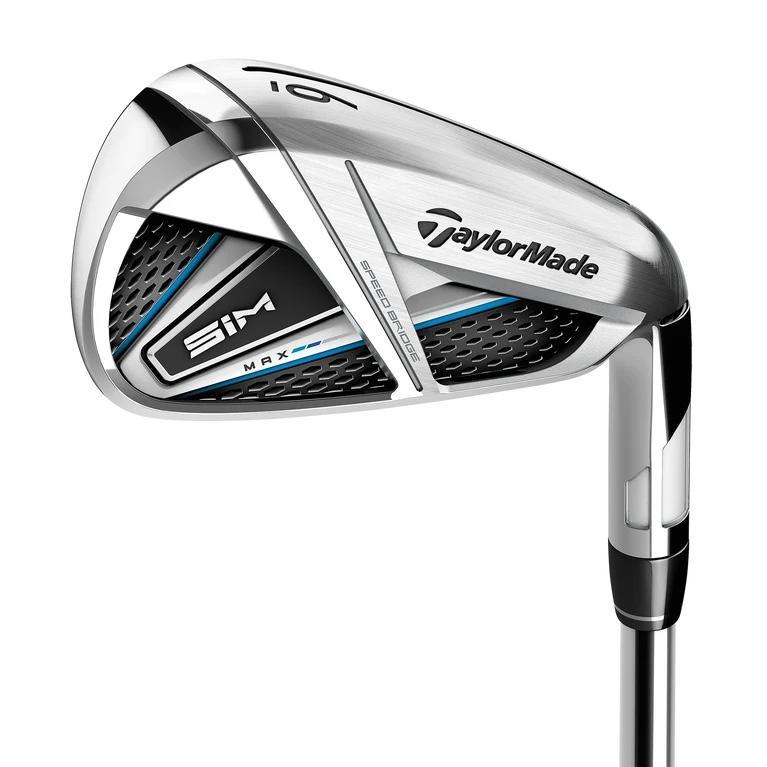 Men's Right Handed SIM Max Regular Flex Graphite/Steel Shaft Iron Set