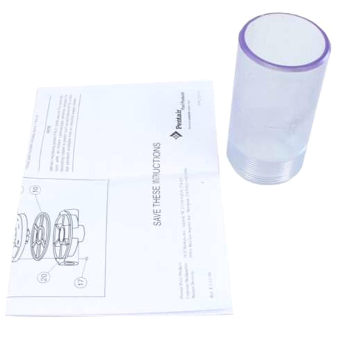 MPV, Pentiar Pool Products Hi-Flow Sand Filter, 2" w/Unions, Side Mount