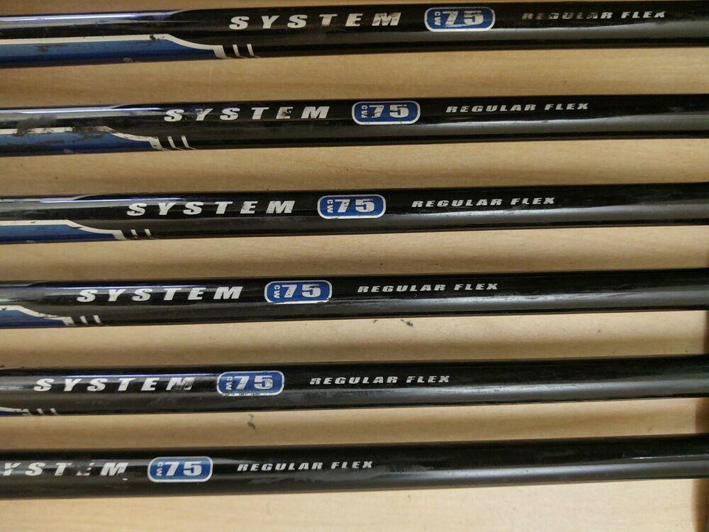 Callaway X-18 Golf Iron Set 3-PW Regular Flex Graphite Shaft System 75i