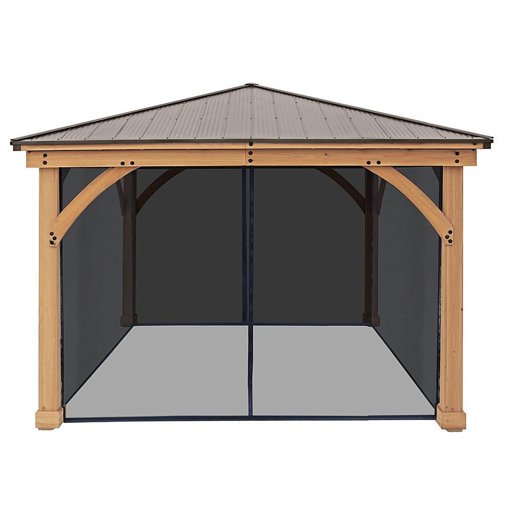 Yardistry 10' x 1'0 Meridian Gazebo Mesh Kit