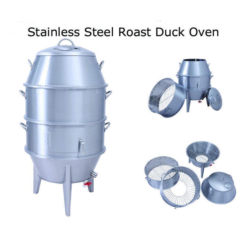 Stainless Steel Roast Duck Oven commercial Equipment Cook Charcoal Kitchen Home