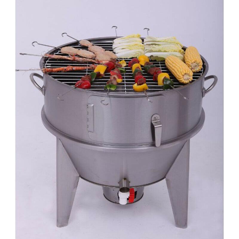 Stainless Steel Roast Duck Oven commercial Equipment Cook Charcoal Kitchen Home