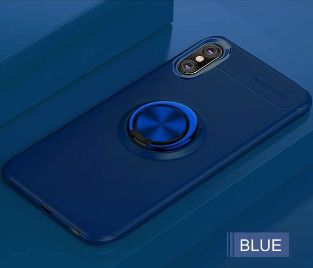 Luxury Magnetic Ring Case For iPhone X/XR/XS Max