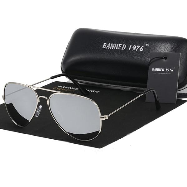 Classic HD Polarized Metal Frame Fashion Sunglasses