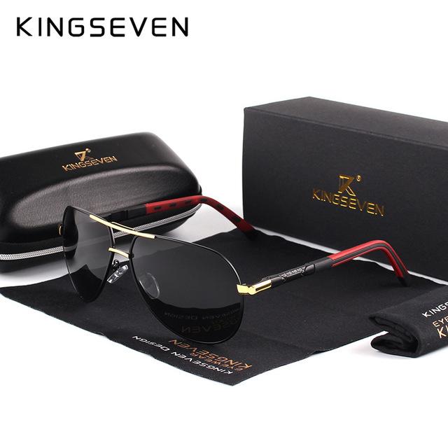 Sunglasses - Aluminum Magnesium Men's Polarized Coating Mirror Sunglasses