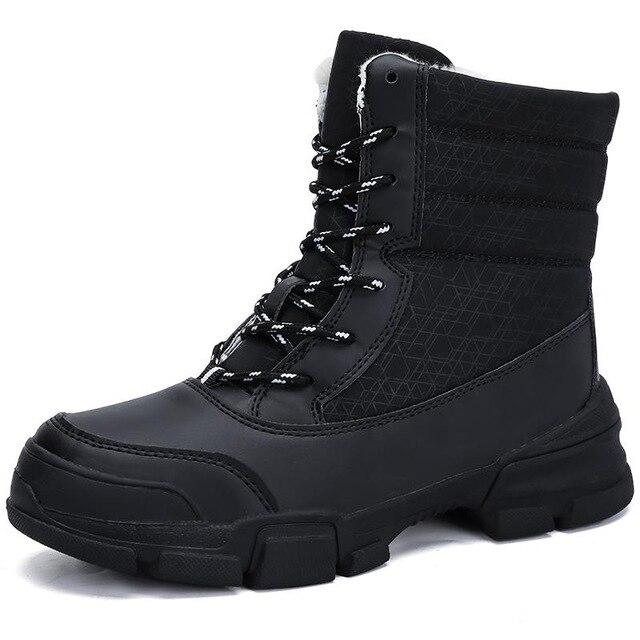 2021 Women Winter Snow Boots Waterproof Fur Ankle Boot