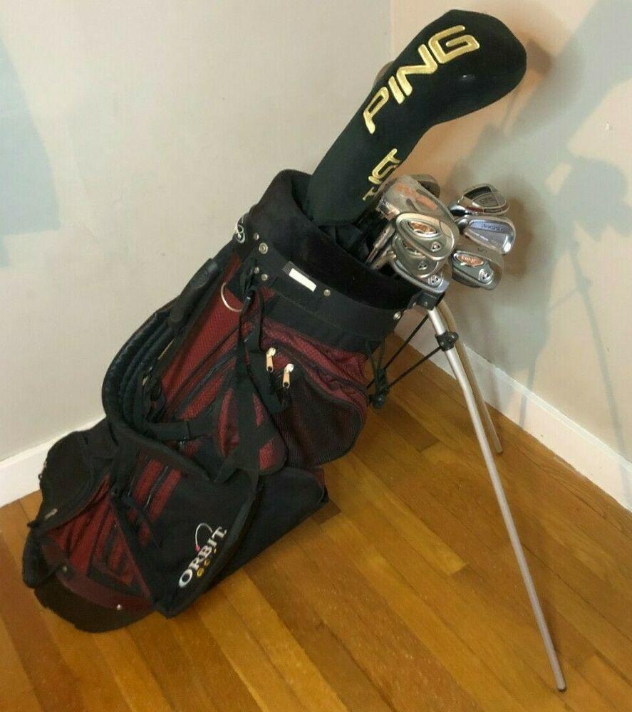 High End Mens Complete Golf Club Set & Bag, Lefty, Ping, Titleist, Callaway+More