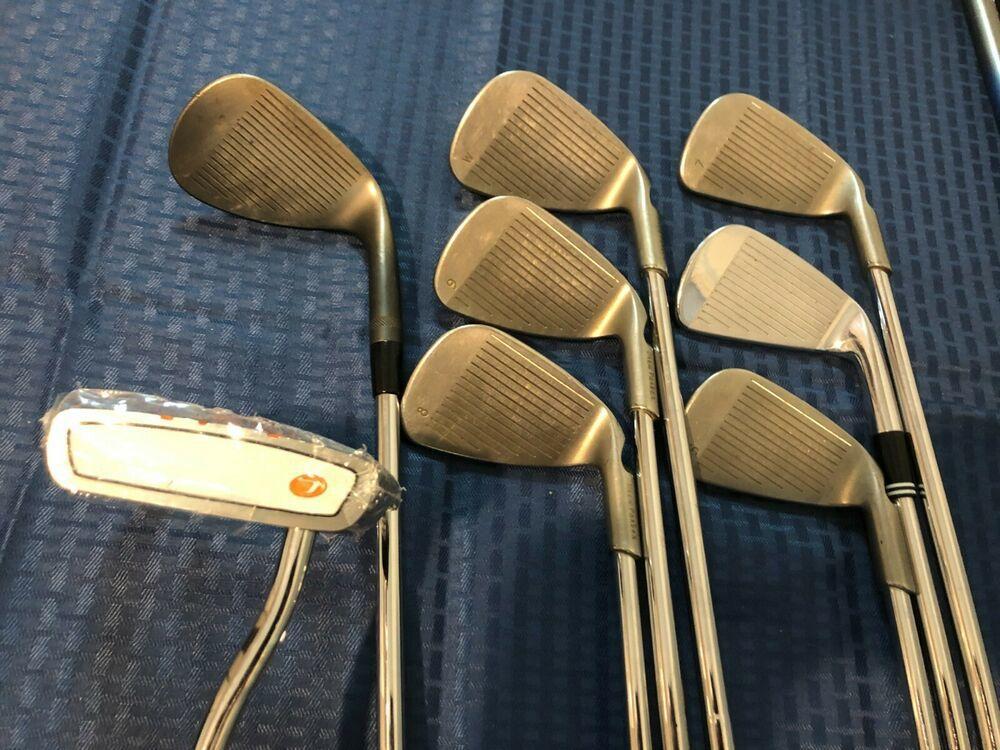 High End Mens Complete Golf Club Set & Bag, Lefty, Ping, Titleist, Callaway+More