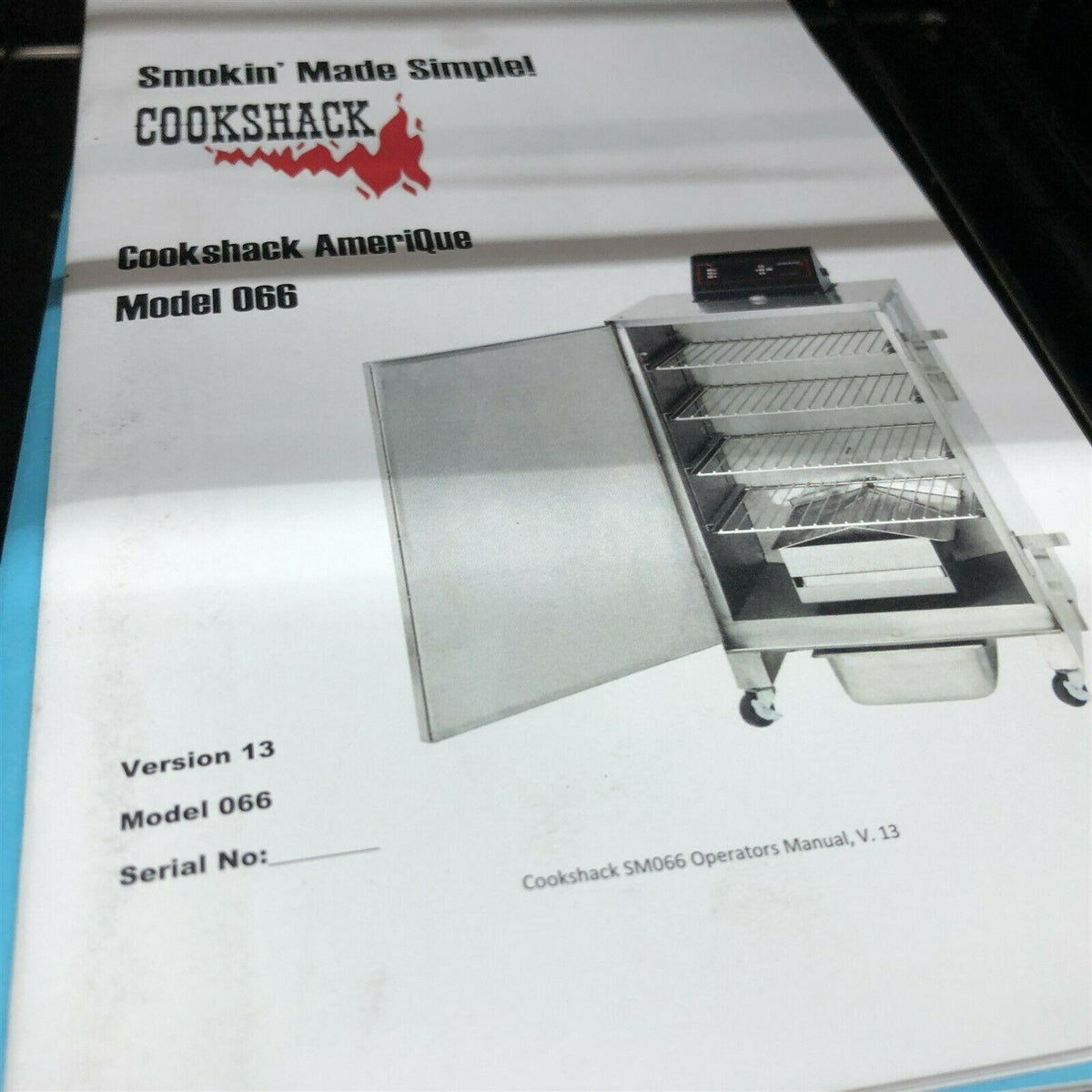 Cookshack SM066: Amerique Electric Smoker Oven Stainless Insulated