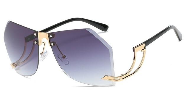 Sunglasses - Women Popular Irregular Frameless Sunglasses