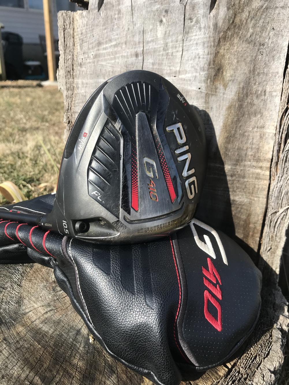 Used Men's Ping Right Handed G410 Plus Driver Regular Flex 10.5 Loft