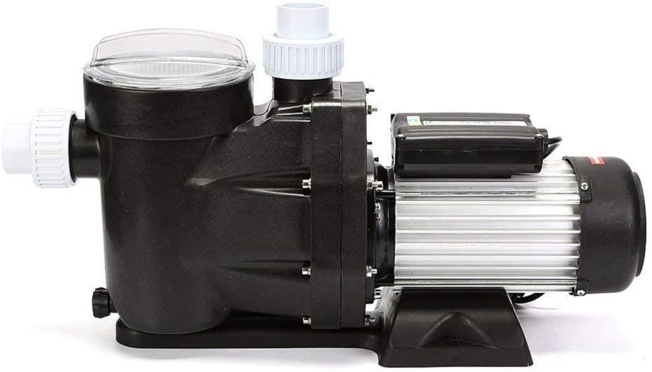 Happybuy Swimming Pool Pump 2.5HP 1850W 148GPM Single Speed Filter for Spa Water Circulation Above Ground, 148 GPM / 1500W