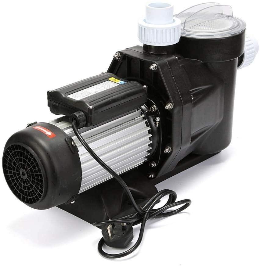 Happybuy Swimming Pool Pump 2.5HP 1850W 148GPM Single Speed Filter for Spa Water Circulation Above Ground, 148 GPM / 1500W