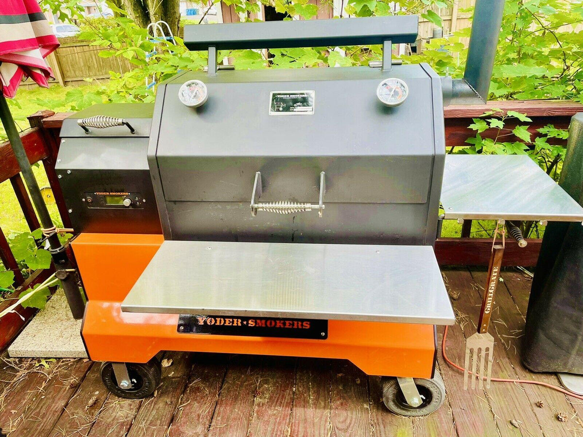 Yoder ys640 competition smoker Grill Extras $3700