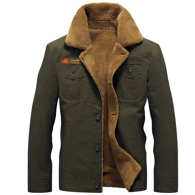 Men WinterMilitary Fleece Warm jackets