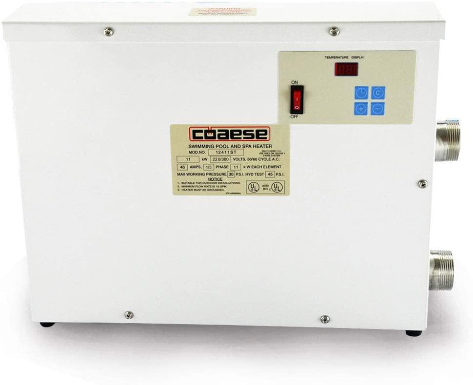 cjc 5.5KW 220V High-Power Water Heater Thermostat Swimming Pool Thermostat Portable Pool & SPA Home Bath Hot Tub Thermostat Heater Pump