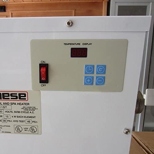 cjc 5.5KW 220V High-Power Water Heater Thermostat Swimming Pool Thermostat Portable Pool & SPA Home Bath Hot Tub Thermostat Heater Pump