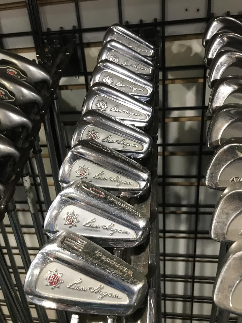 Used Men's Ben Hogan Right Handed Producer Iron Set Regular Flex Steel Shaft