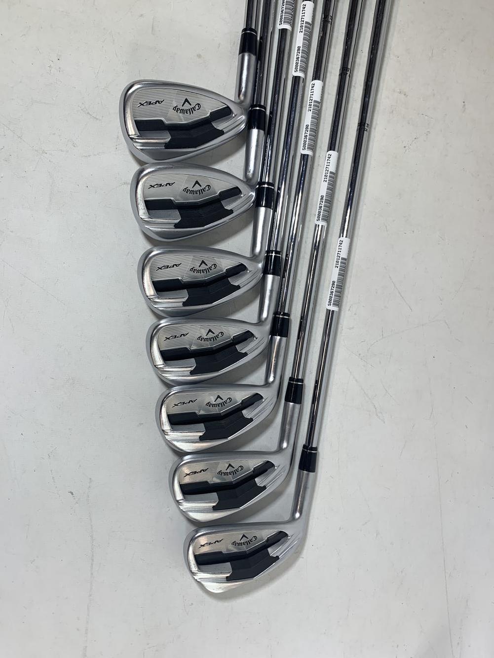 Used Callaway Apex 5i-aw Steel Regular Iron Set Lh