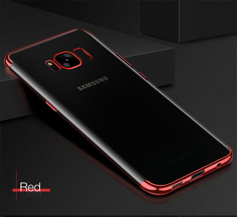 Phone Case - Luxury Ultra Thin Plating Shinning Soft TPU Phone Case For Samsung Galaxy S9/S8/S7 Note 8