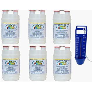 Pool Bac Pac Chlorine Cartridge Refill 6-Pack â€“ Model 5051 Fits 6100, 5400, 5100, 5200, 5600 (with Bonus Extra Large