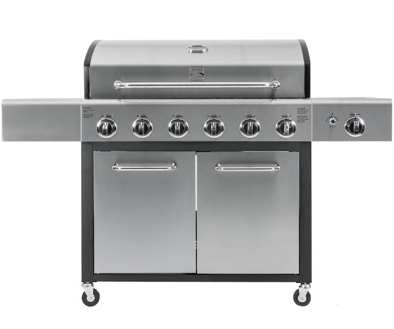 BBQ Grill 6 Burner with Side Burner Propane Gas XL Grill