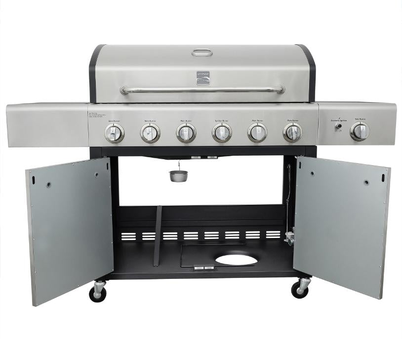 BBQ Grill 6 Burner with Side Burner Propane Gas XL Grill