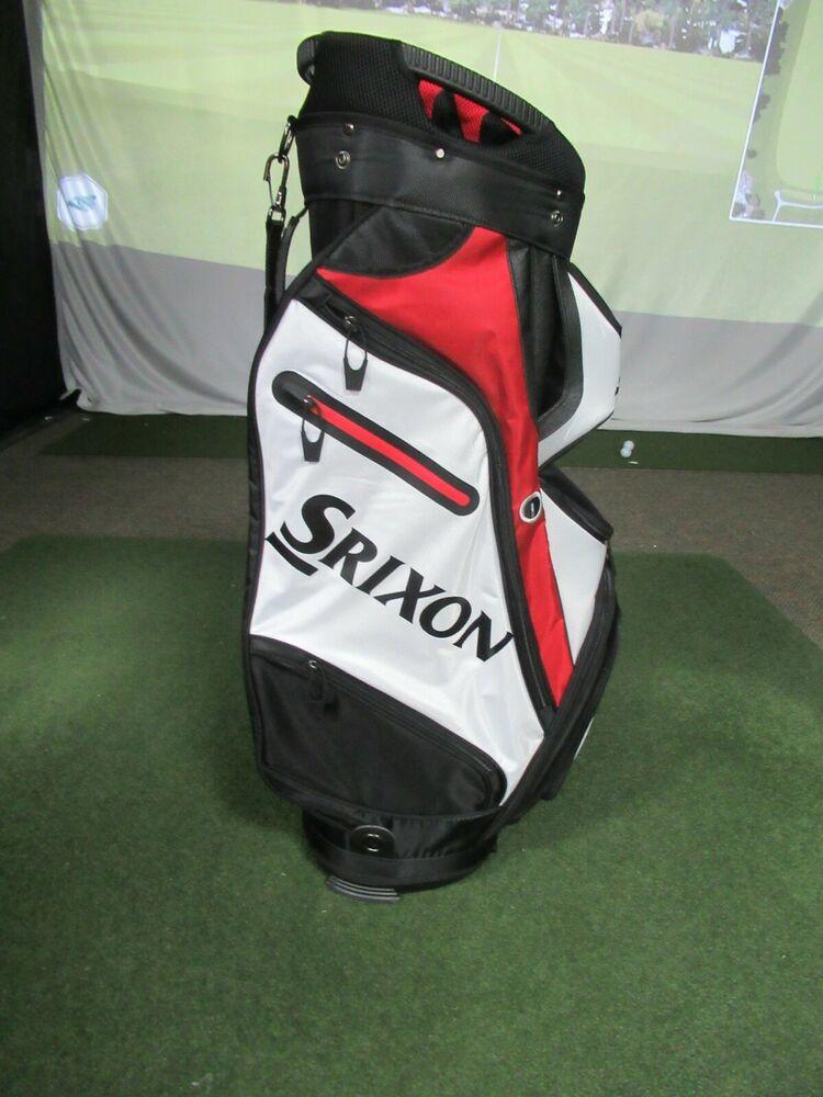 NEW Srixon Z Cart Bag Black/White/Red Golf Bag