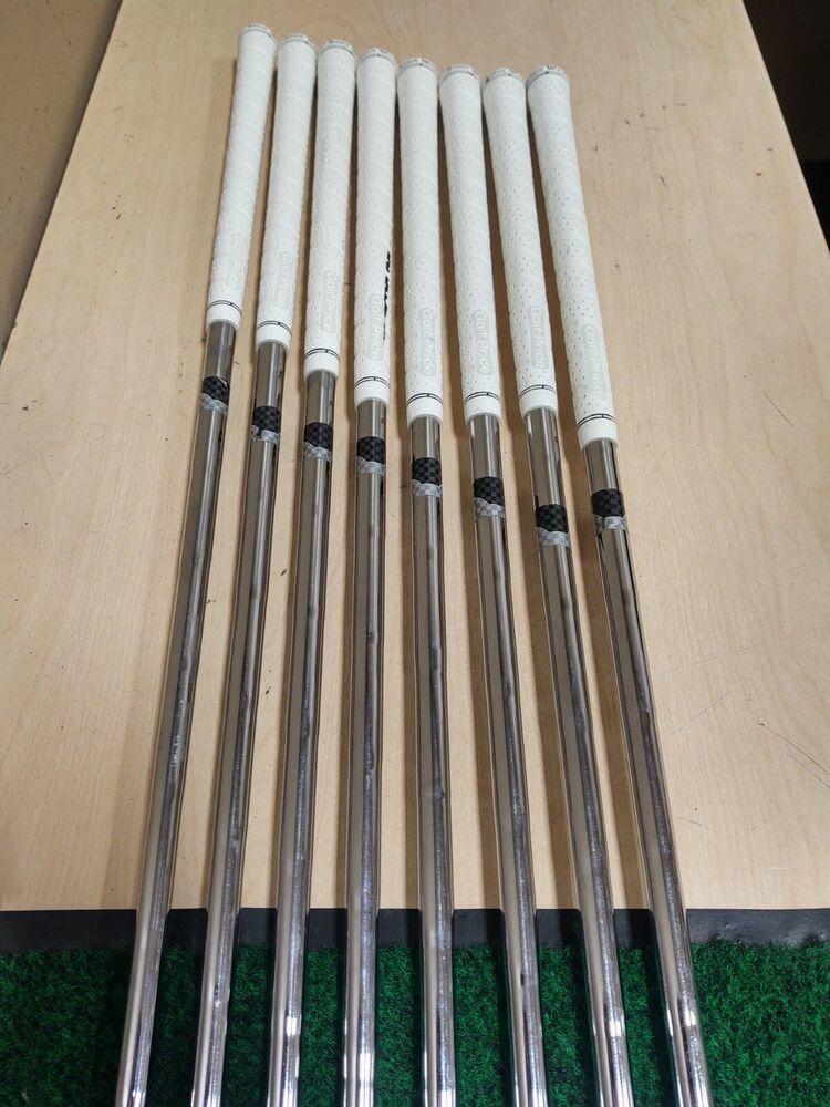 Taylormade Burner Plus Golf Iron Set 4-PW,AW Steel Shaft Stiff Flex Burner 85